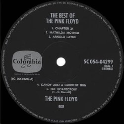 The Best Of Pink Floyd - Original 1970 Dutch Columbia-EMI 10-track LP