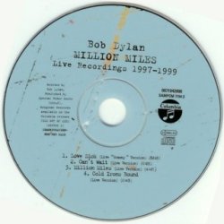 Million Miles: Live Recordings 1997-1999 - 1999 European Columbia label 4-track promotional CD