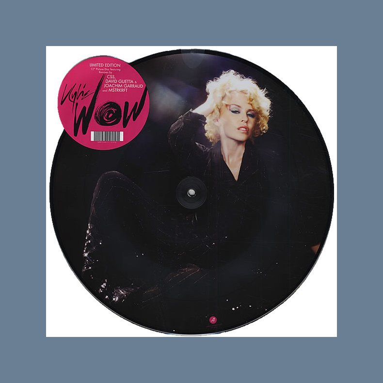 Wow - 2007 UK Parlophone label Limited edition 4-track Picture Disc 12"