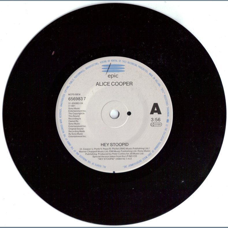 Hey Stoopid b/w Wind-Up Toy