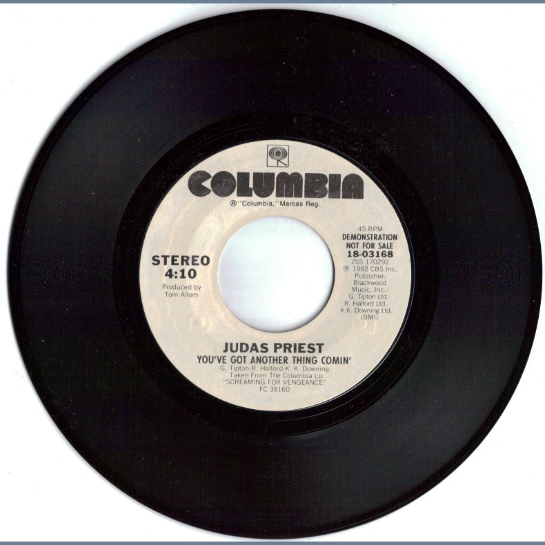 You've Got Another Thing Comin' b/w You've Got Another Thing Coming 