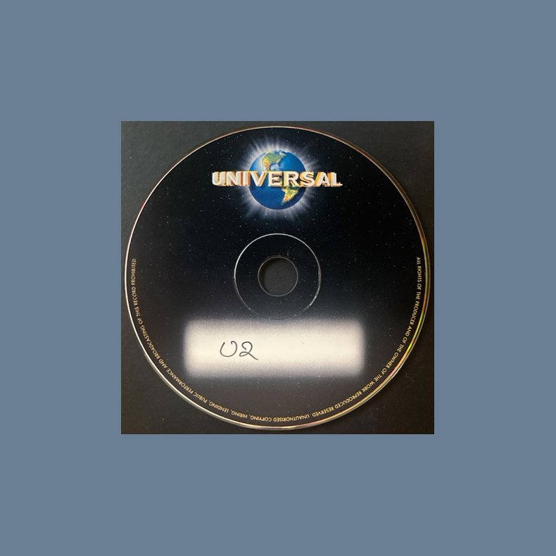 All That You Can't Leave Behind - Album Snippets - 2000 Danish Universal label Promotional Issue CD Acetate
