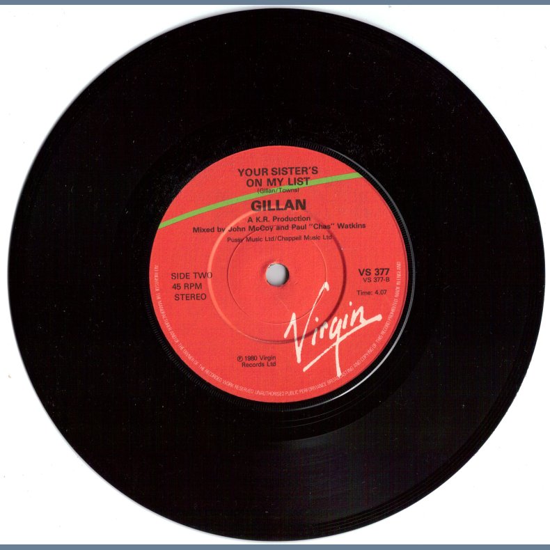 Trouble b/w Your Sister's On My List