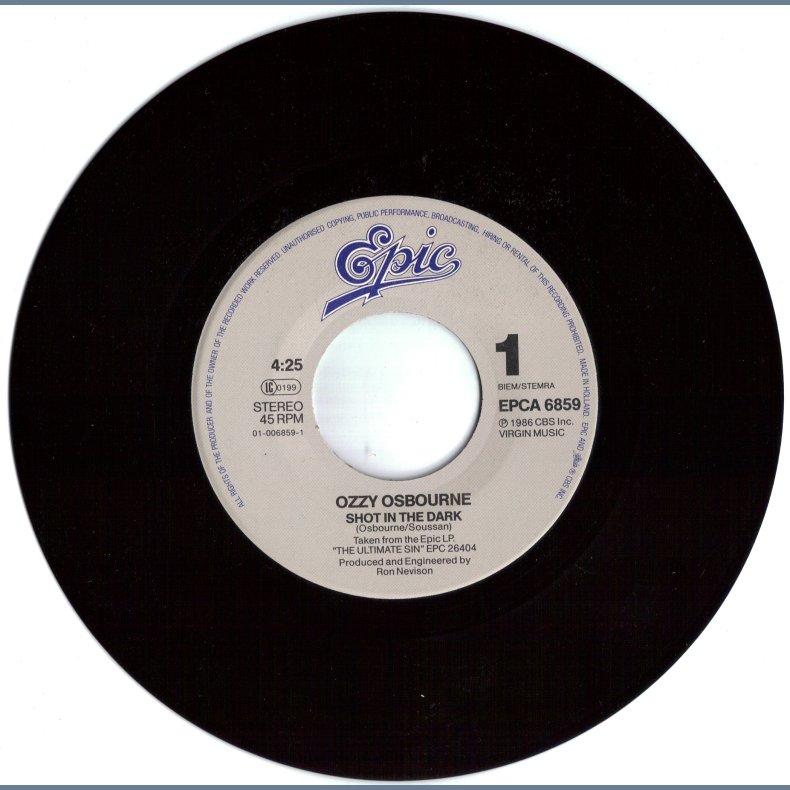 Shot In The Dark b/w Rock'n Roll Rebel