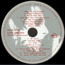 Ziggy Stardust: The Motion Picture - 1992 US Issue