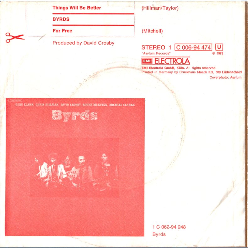 Things Will Be Better b/w For Free