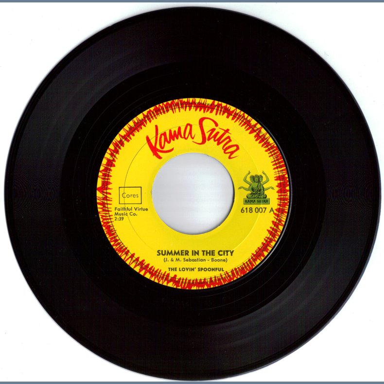 Summer In The City b/w Fishin' Blues