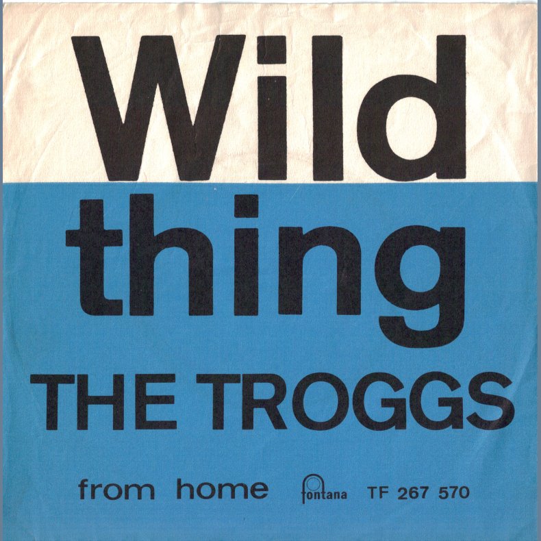 Wild Thing b/w From Home - Original danish issue