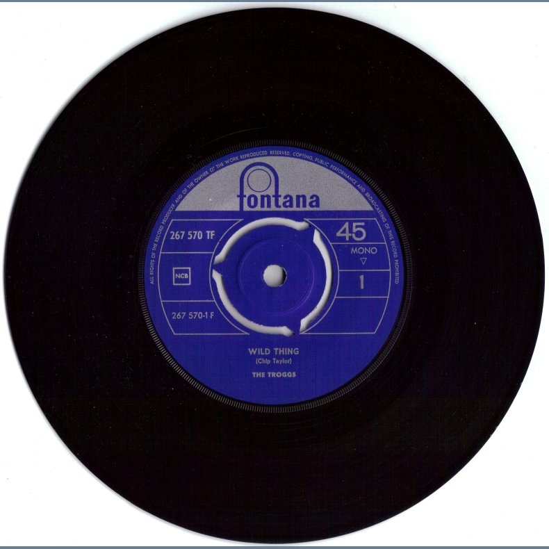 Wild Thing b/w From Home - Original danish issue