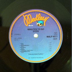 Minutes To Go - 1982 Dutch Pressed 3rd Danish Issue 