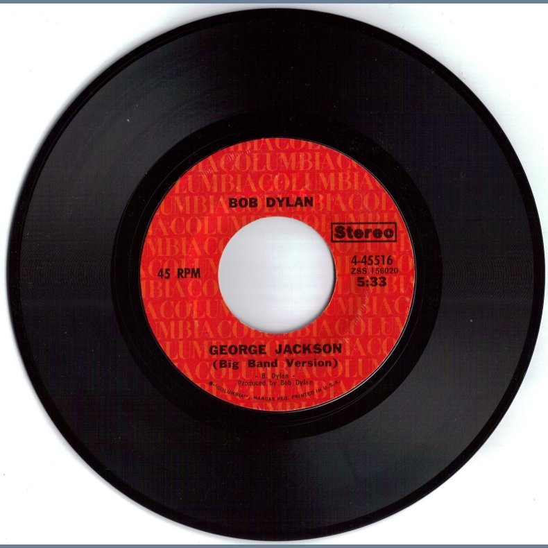 George Jackson (Big Band Version) b/w. George Jackson (Acoustic Version)