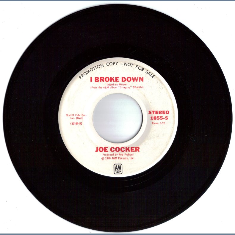 I Broke Down b/w I Broke Down