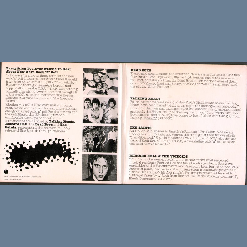 New Wave - Rock 'N' Roll - Get Behind It Before It Gets Past You