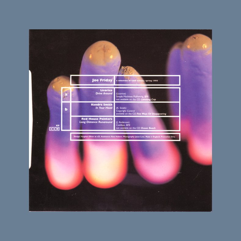 Joe Friday - UK Promotional Only Issue  Sampler