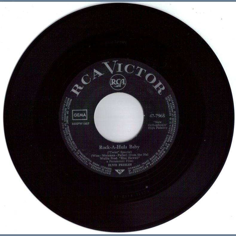 Rock-A-Hula Baby b/w Can't Help Falling In Love