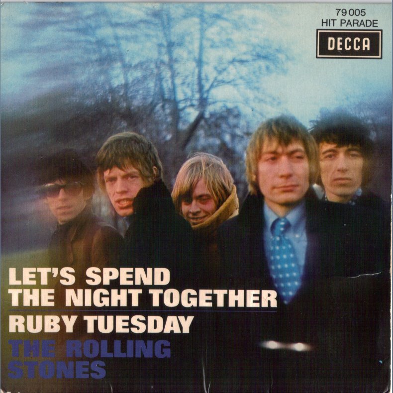 Let's Spend The Night Together b/w Ruby Tuesday