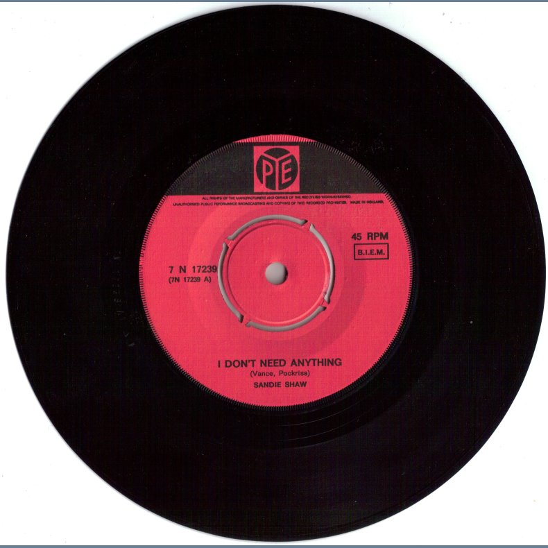 I Dont't Need Anything b/w Keep In Touch