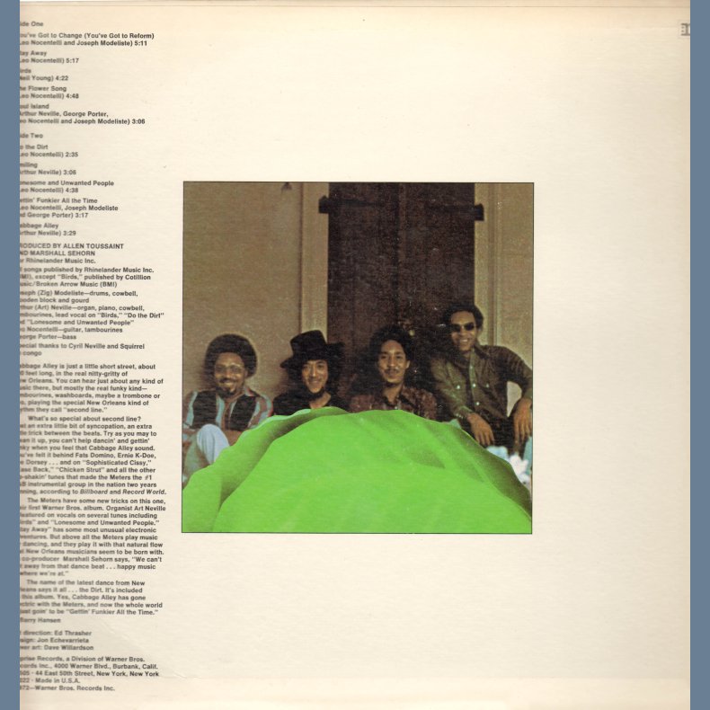 Cabbage Alley - Original US Pressing