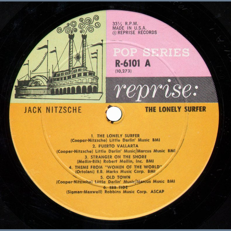 The Lonely Surfer - Original US Mono Pressing