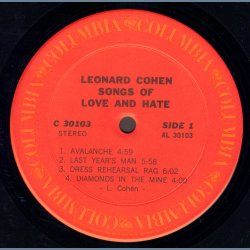 Songs Of Love And Hate