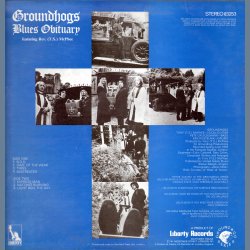 The Groundhogs Blues Obituary - UK 2nd Pressing
