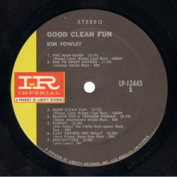 Good Clean Fun - Original US Pressing