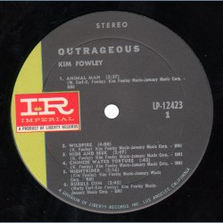 Outrageous - Original US Pressing