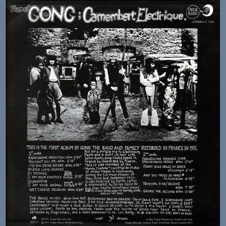 Camembert Electrique - UK Caroline Gemini Labels Issue