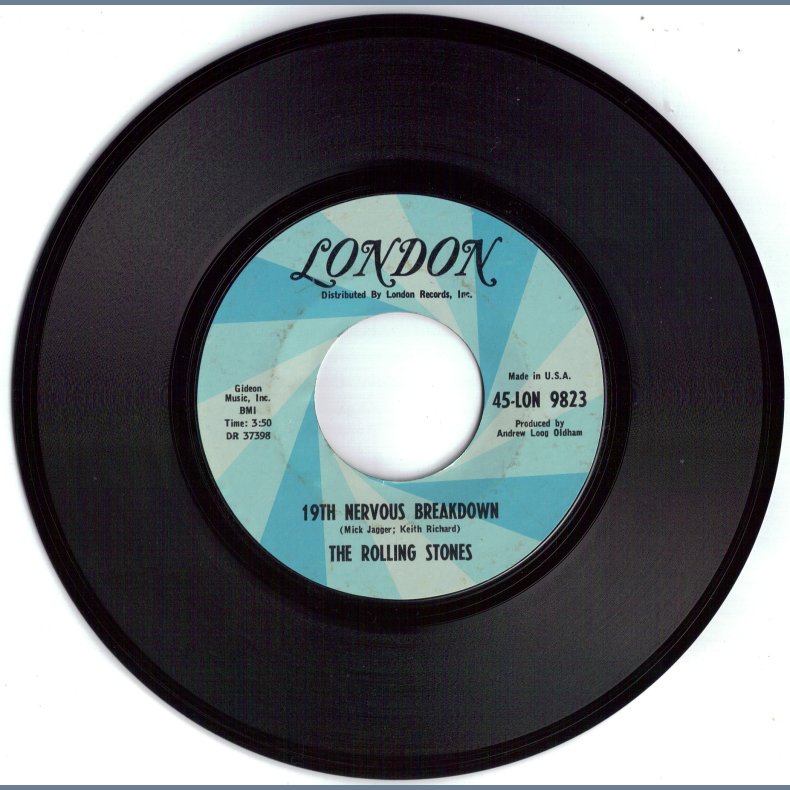 19th Nervous Breakdown b/w Sad Day