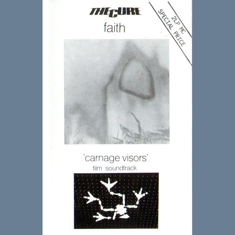 faith and 'carnage visors' - Original 1981 Dutch Fiction/Polydor label Music Casette 