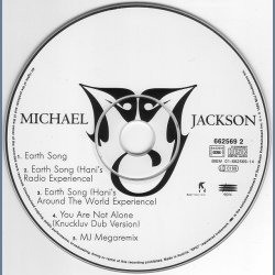 Earth Song - 1995 Austrian pressed 5-track CD Single