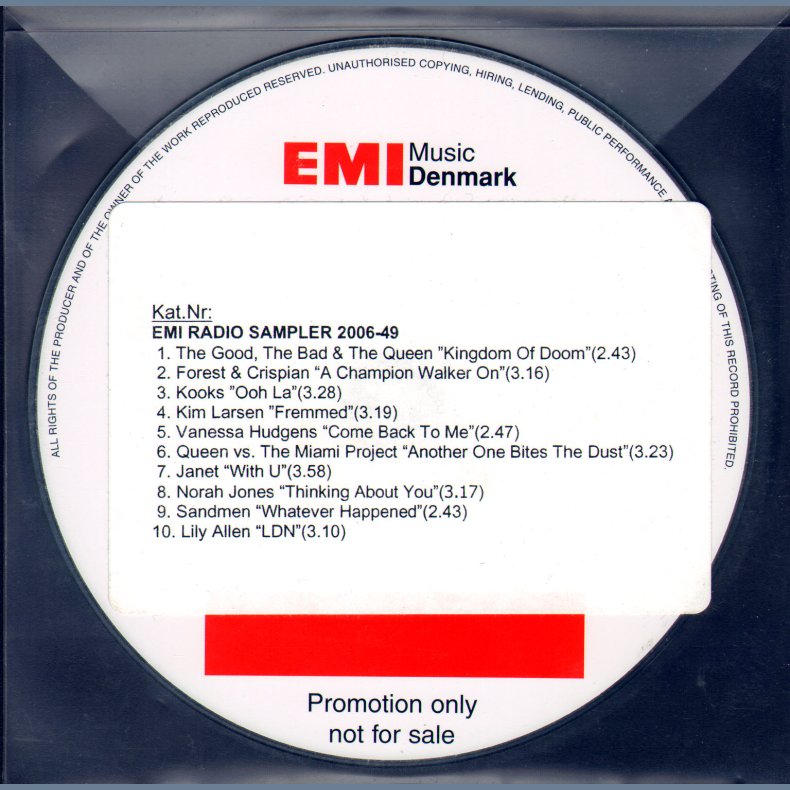 Fremmed - P "EMI Radio Sampler 2006-49" -2007 Danish EMI Music