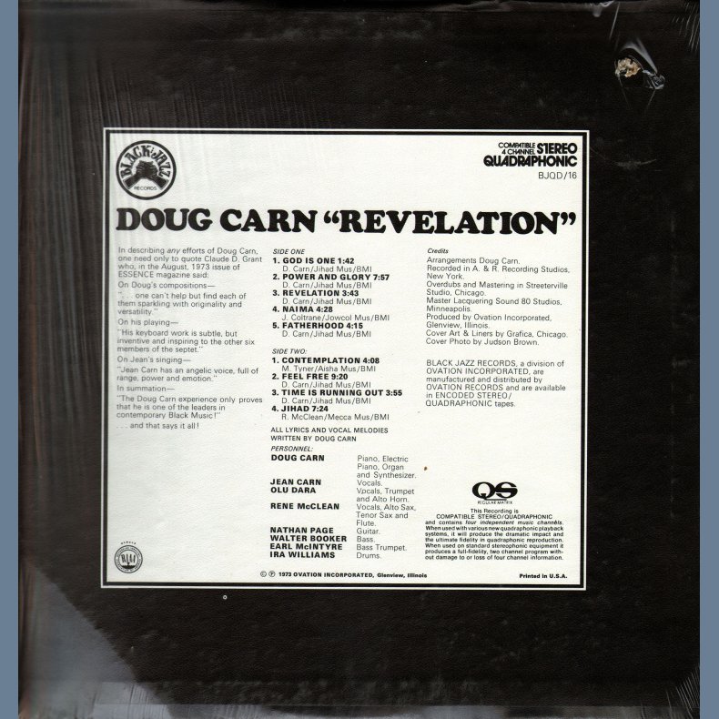 Revelation - US Original Issue