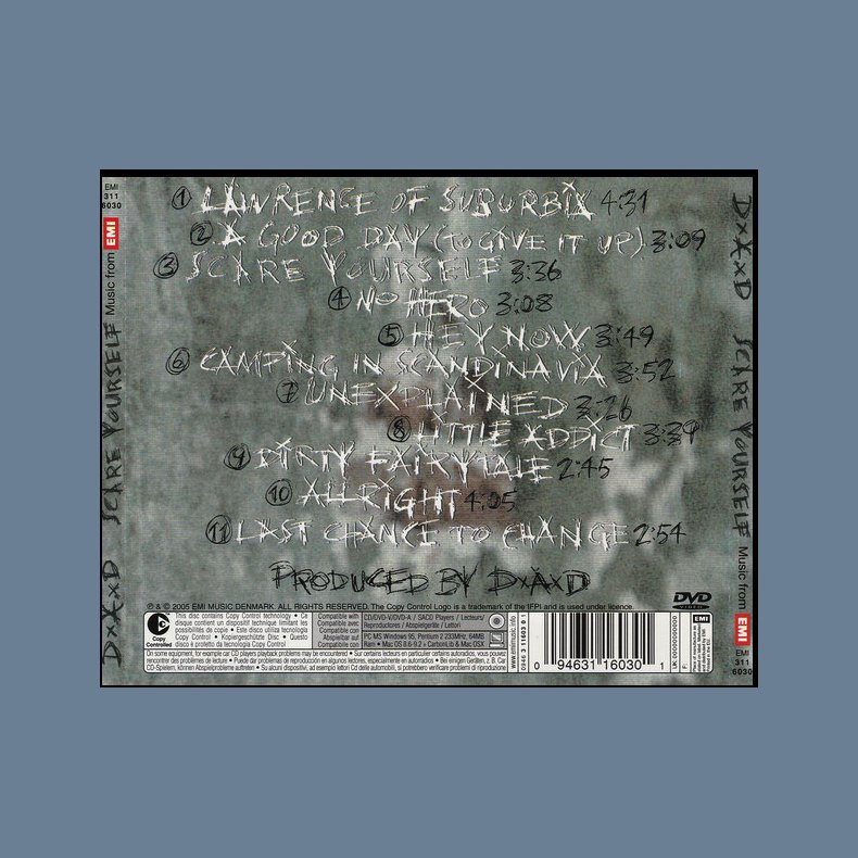 Scare Yourself - 2005 Danish EMI label Limited Edition 2-Disc Issue Incl. DVD