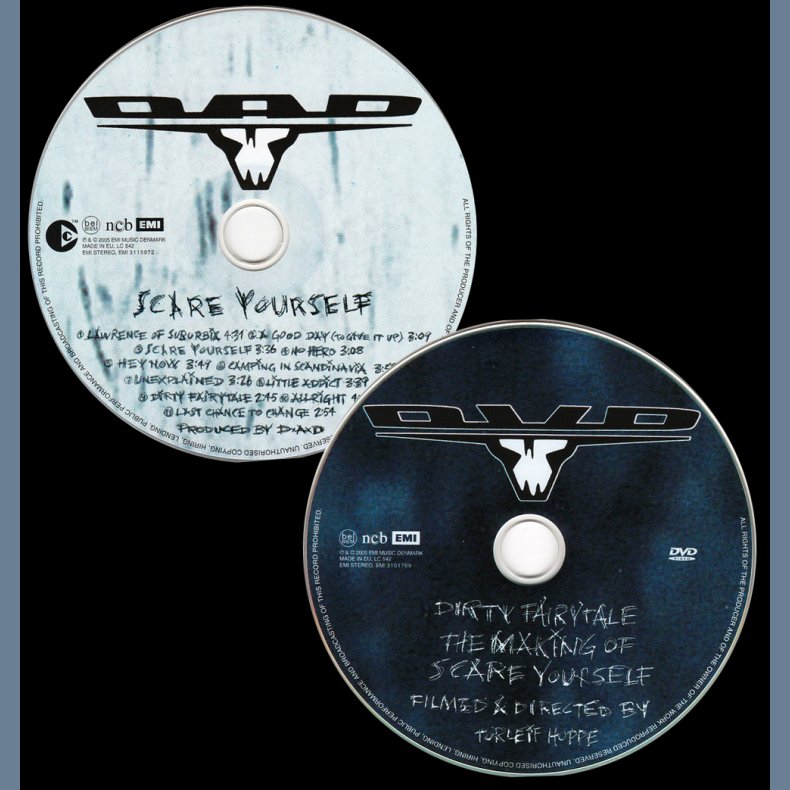 Scare Yourself - 2005 Danish EMI label Limited Edition 2-Disc Issue Incl. DVD