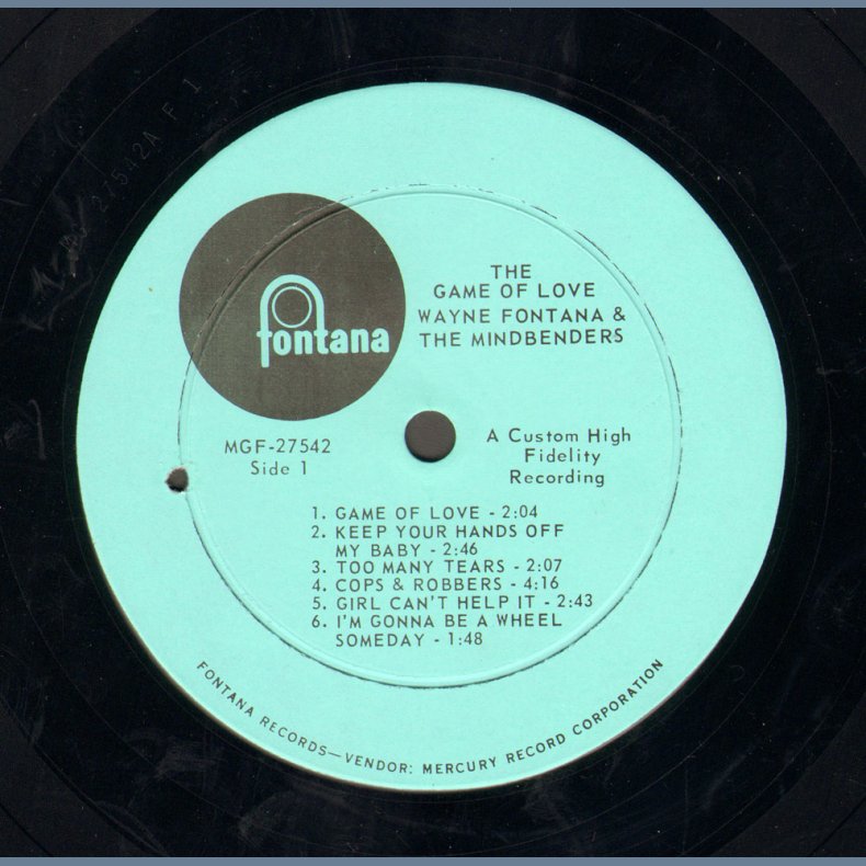 The Game Of Love - Original US Mono Issue
