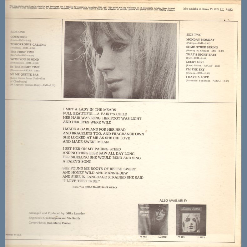 Faithfall Forever - Original US Mono Issue