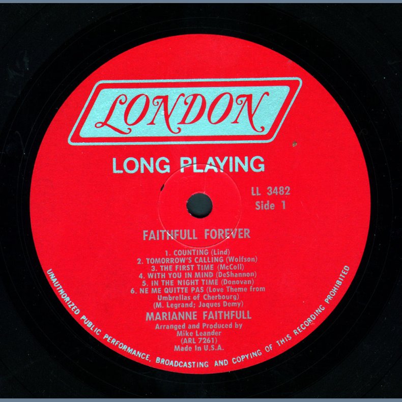 Faithfall Forever - Original US Mono Issue