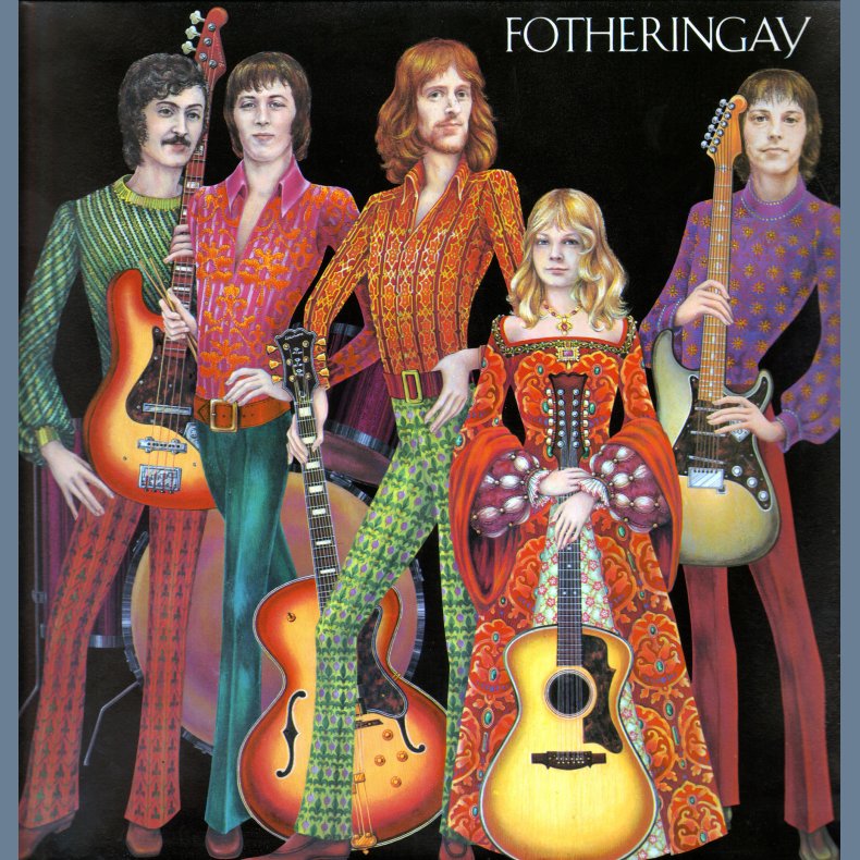 Fotheringay - Original 1971 German Island label 9-track LP