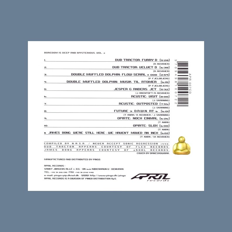 Boredom Is Deep And Mysterious Vol. 2