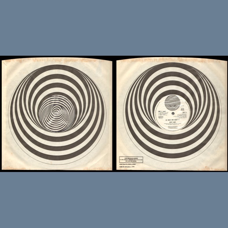 Lie Back And Enjoy It - Original 1970 UK Vertigo Swirl Label 1st Pressing 10-track LP