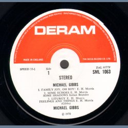 Michael Gibbs - Original UK Pressing
