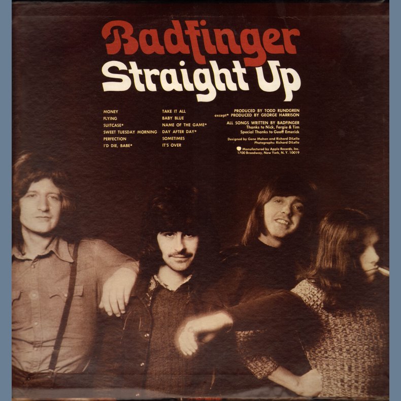 Straight Up - Original US Issue