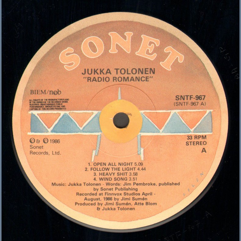 Radio Romance - Original UK Issue