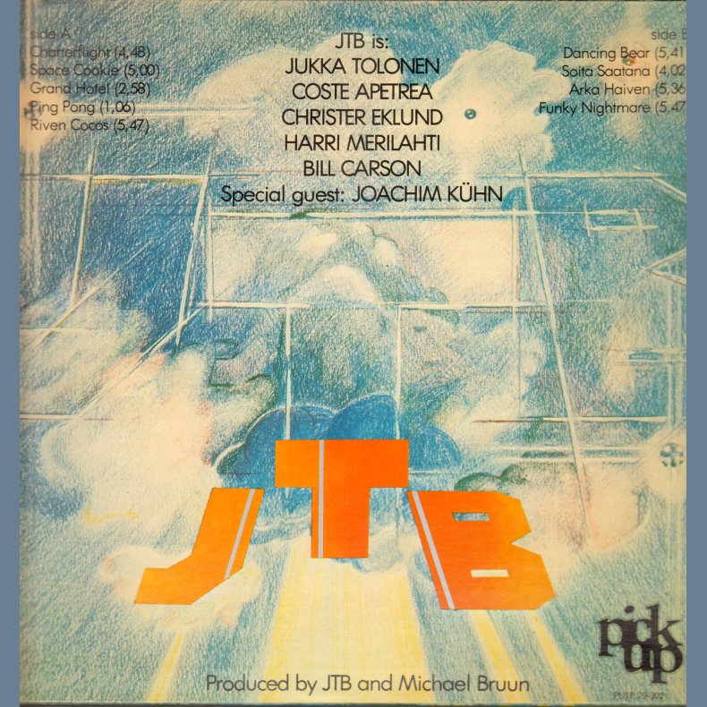 JTB - Original 1979 Swedish Pink Up label 9-track LP