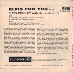 Elvis For You Vol. 2