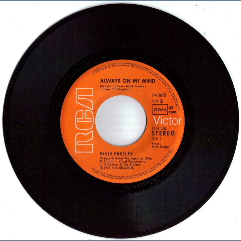 Always On My Mind b/w Separate Ways