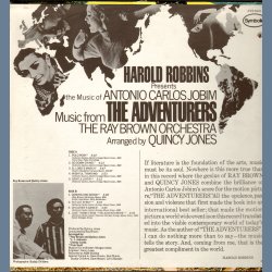 Harold Robbins Presents The Music Of Antonio Carlos Jobim: Music From "The Adventurers"