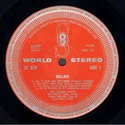 Ballads - UK Club Issue