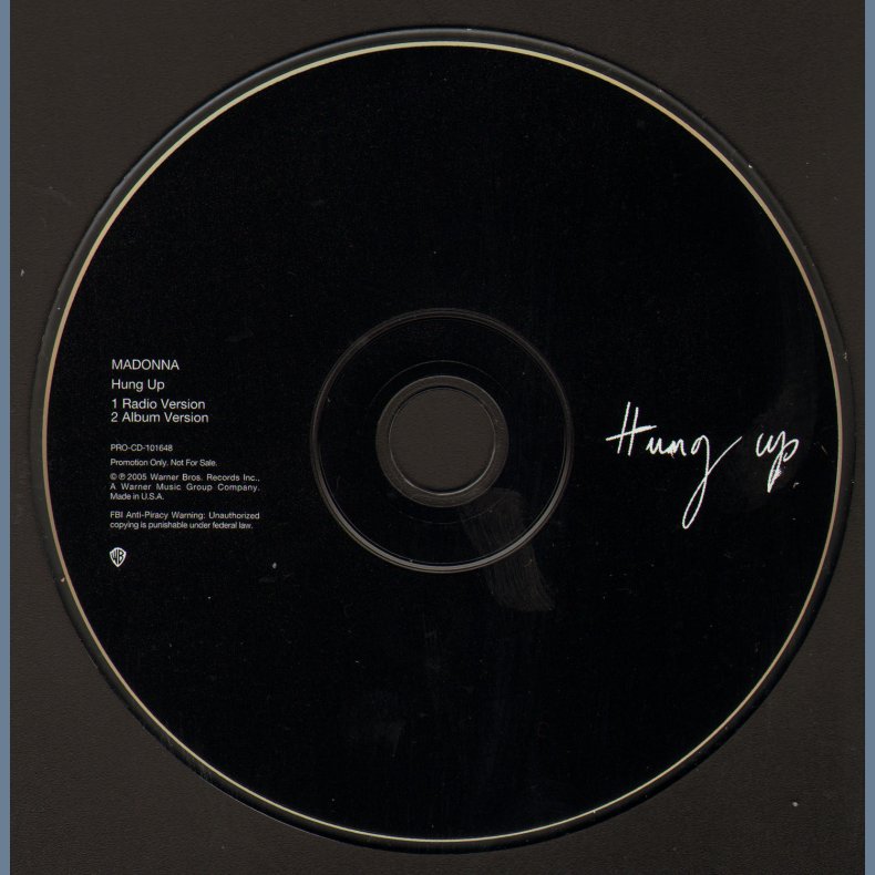 Hung Up - Original US Promotional Issue